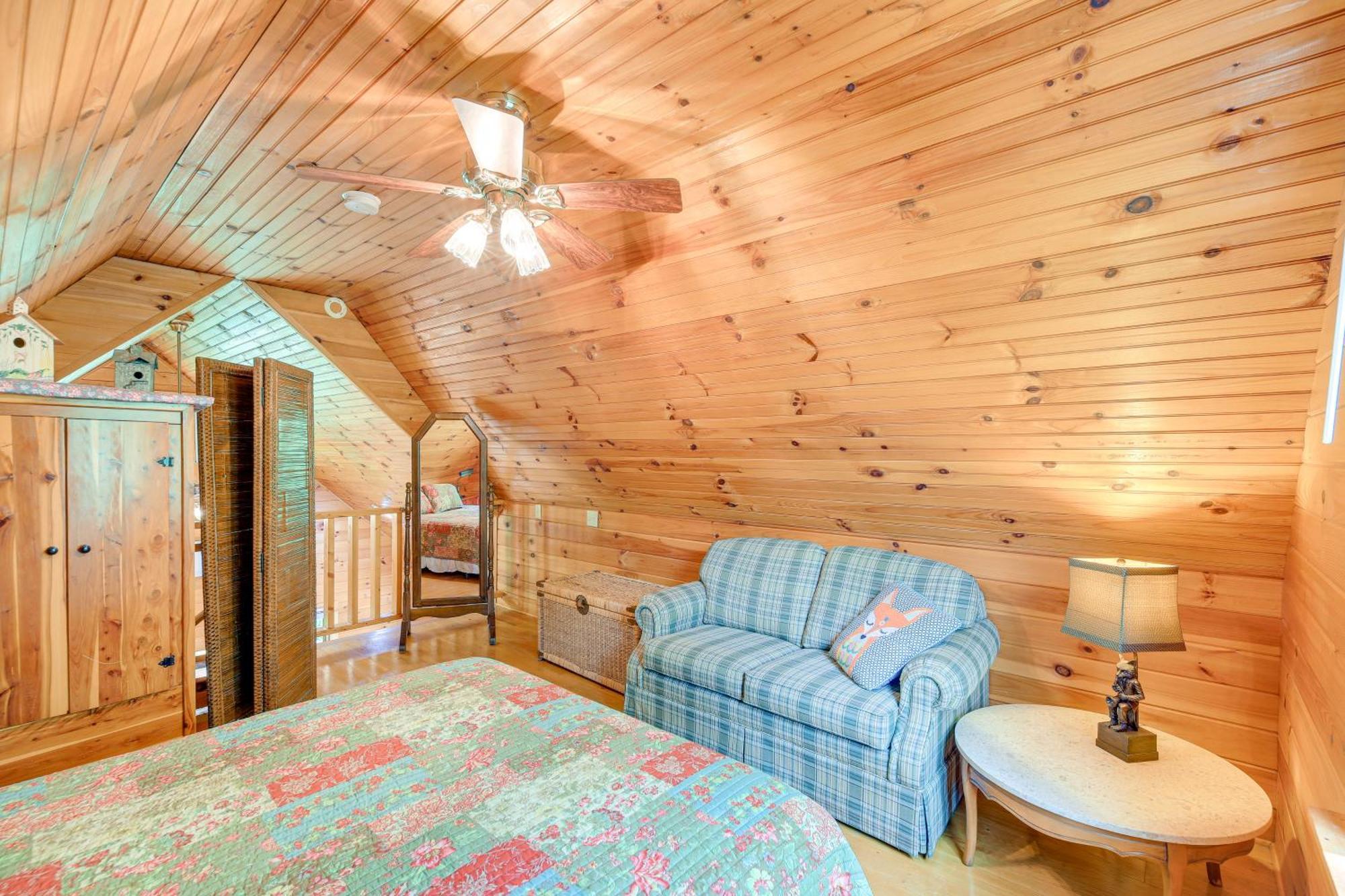 Quaint Blue Ridge Cabin Rental With On-Site Stream! Sparta Ngoại thất bức ảnh